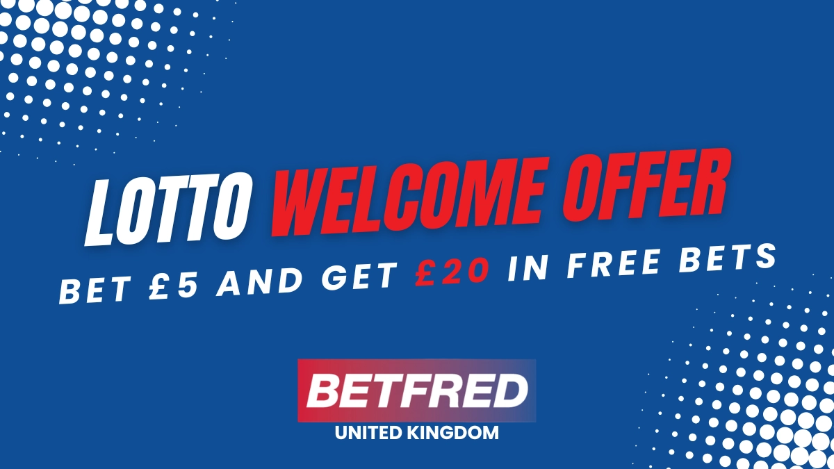 Betfred Lotto Welcome Bonus