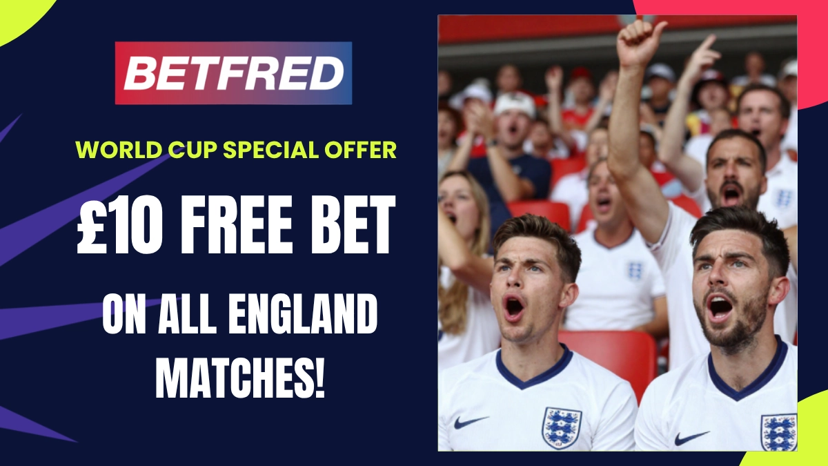 England Free Bet