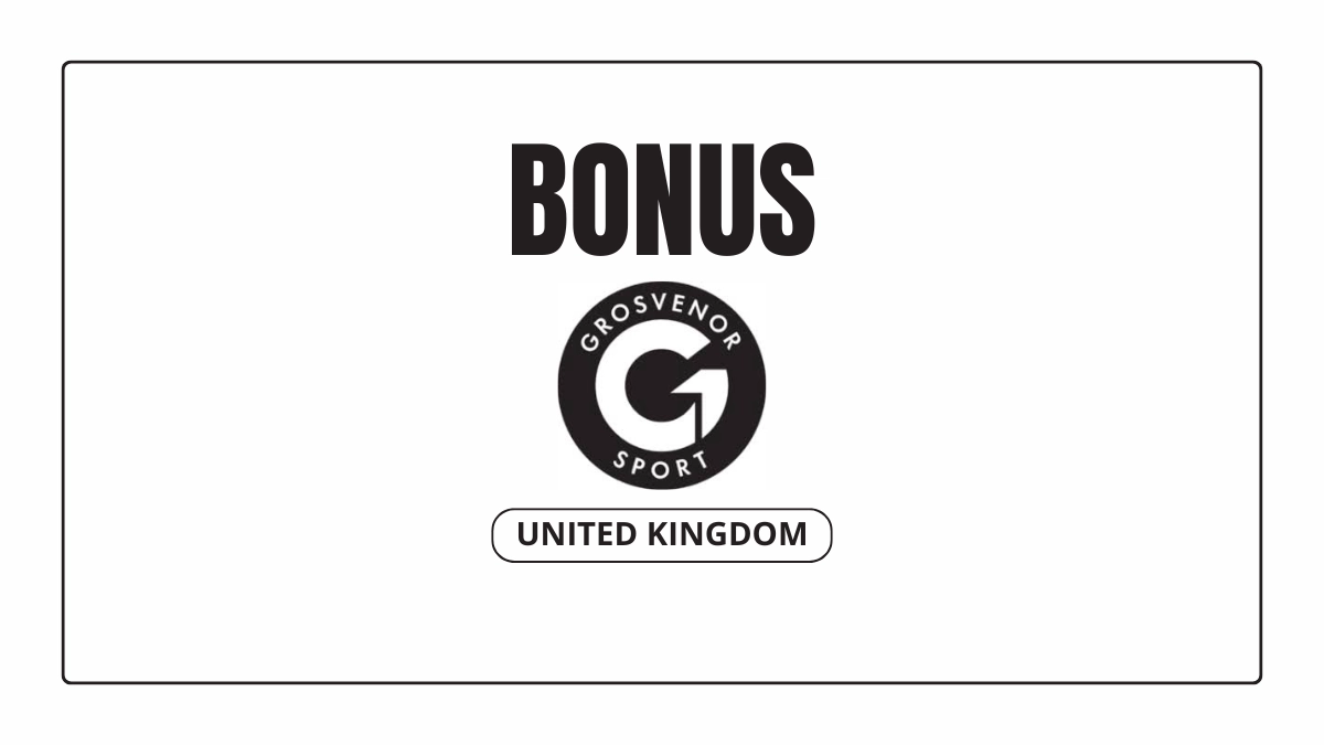 Grosvenor UK welcome bonus