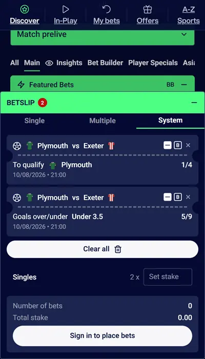 Lottoland bet slip