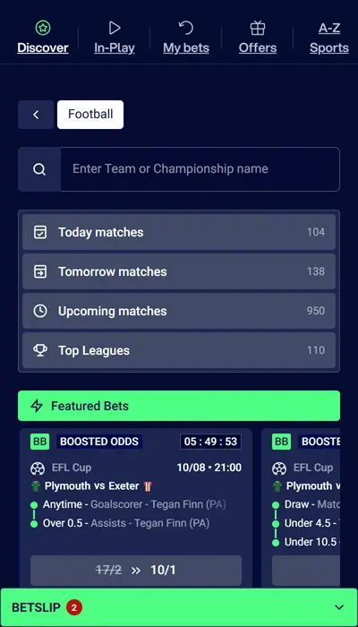 Lottoland Football Betting