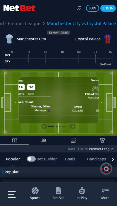 netbet live betting