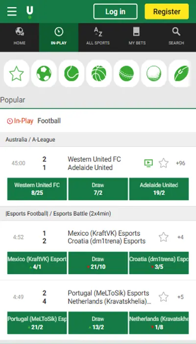 Unibet - live
