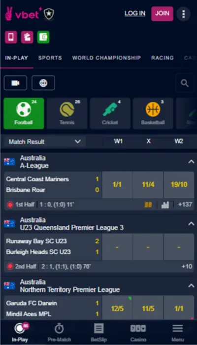 vbet sports betting