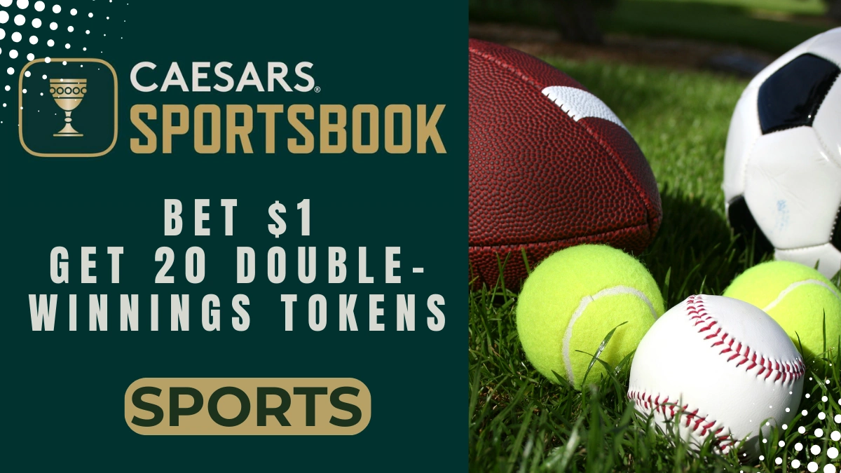 Bet $1, Get 20 Double Winnings Tokens