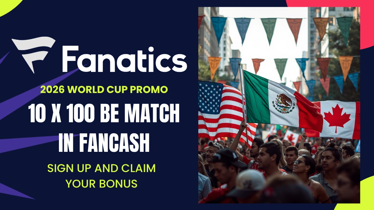 Fanatics WC Welcome Offer