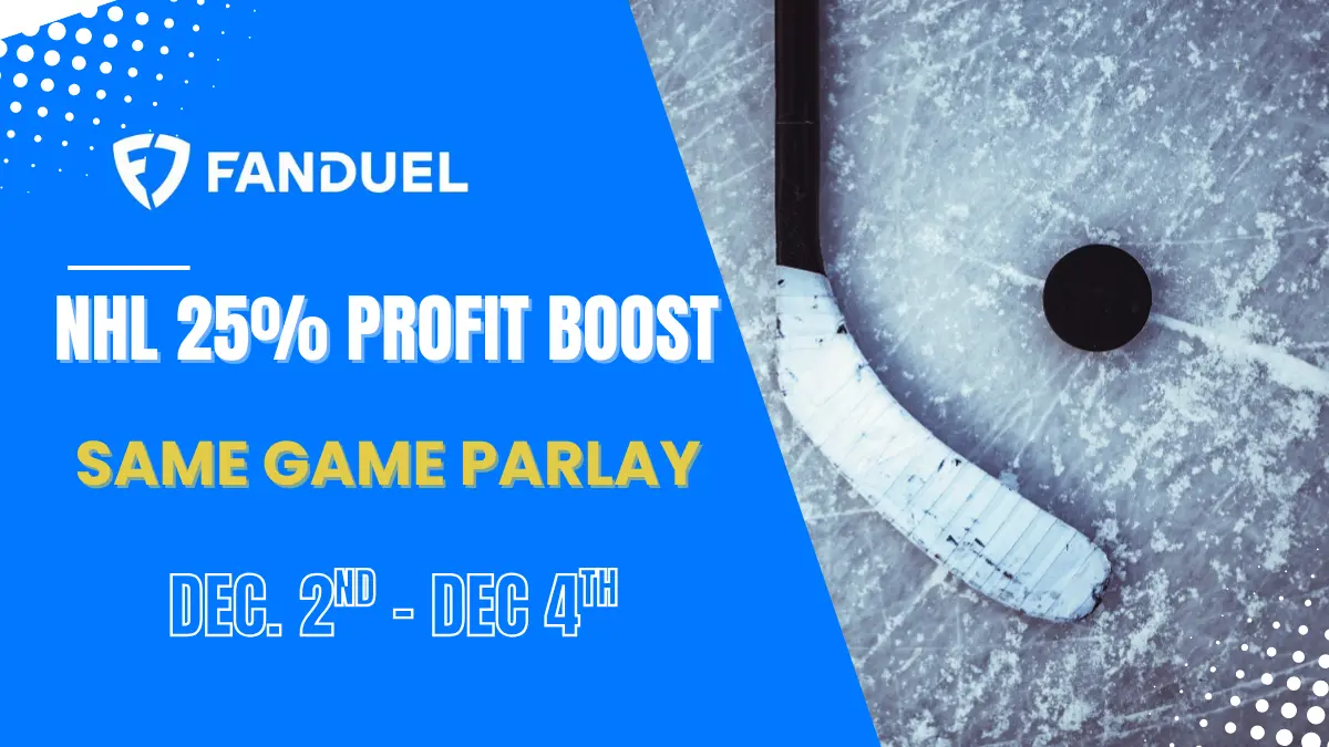 FD NHL SGP 25% Profit Boost