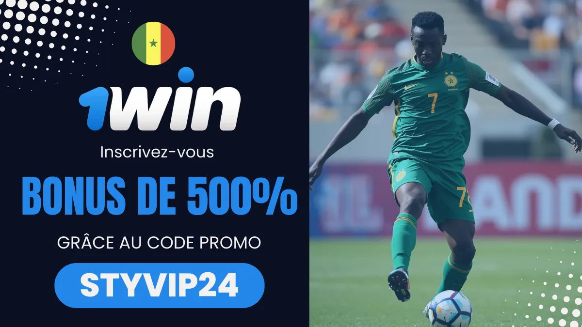 Bonus de bienvenue 1WIN Sénégal