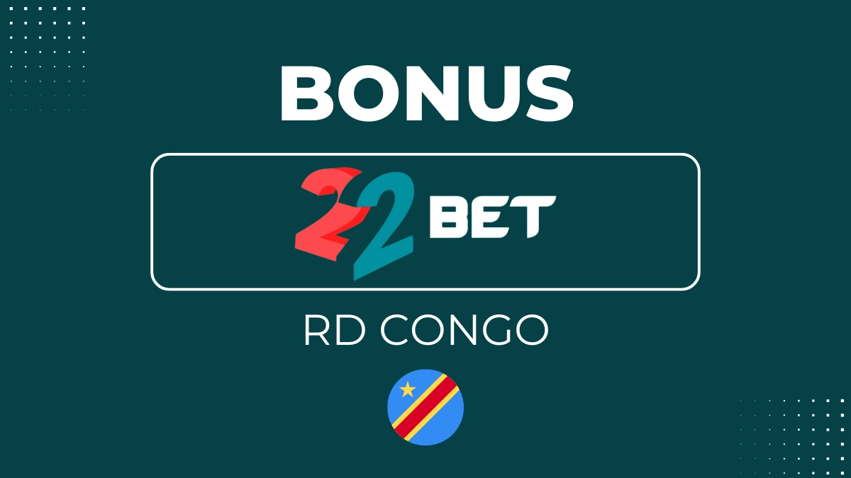 Bonus 22Bet RD Congo