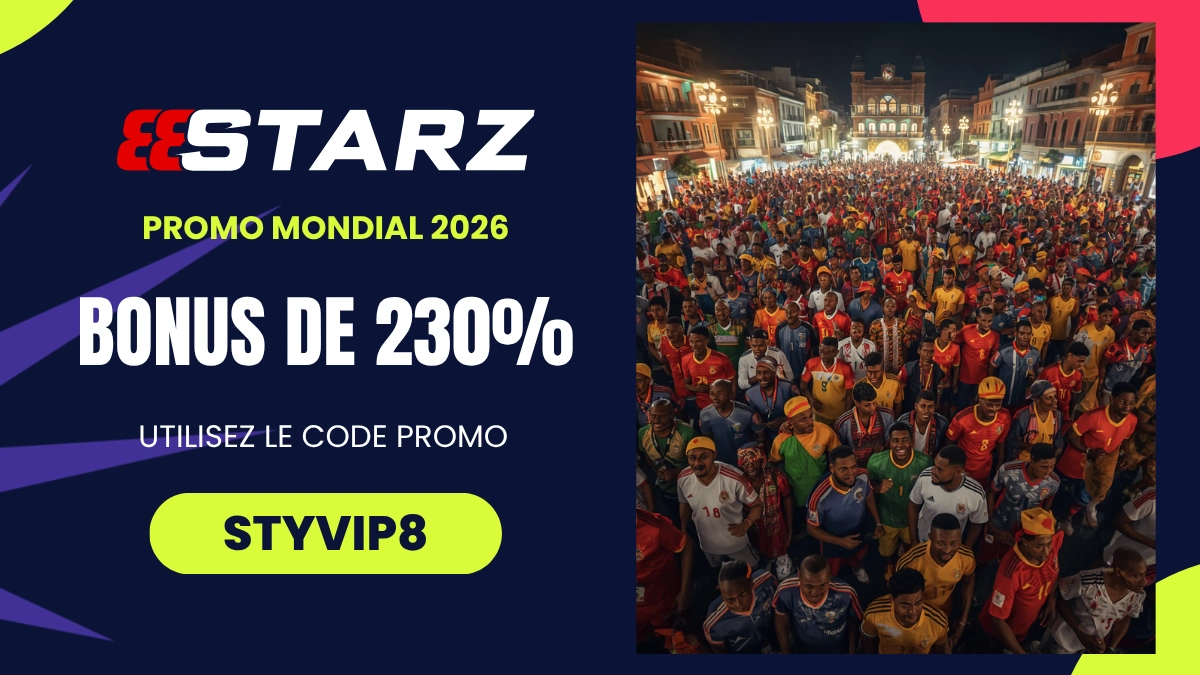 Promotion Coupe du Monde 888Starz Afrique