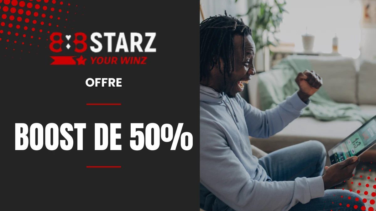 boost 50% 888starz