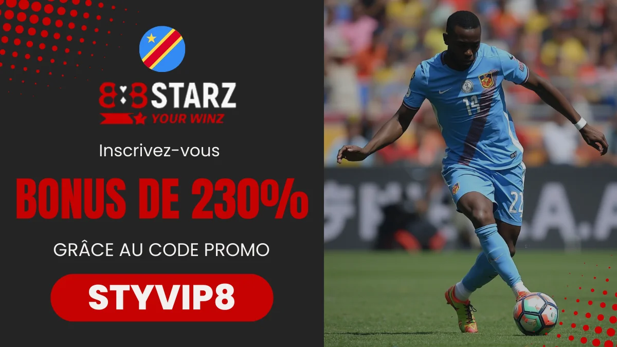 Bonus de bienvenue 888Starz RD Congo