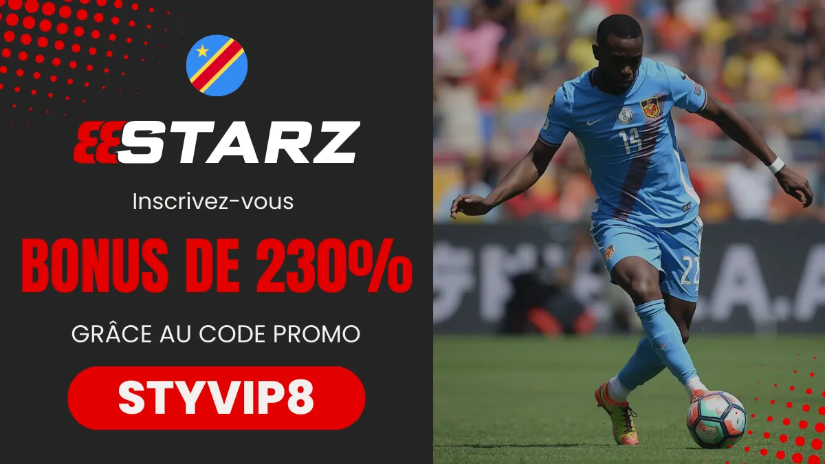 Bonus de bienvenue 888Starz RD Congo