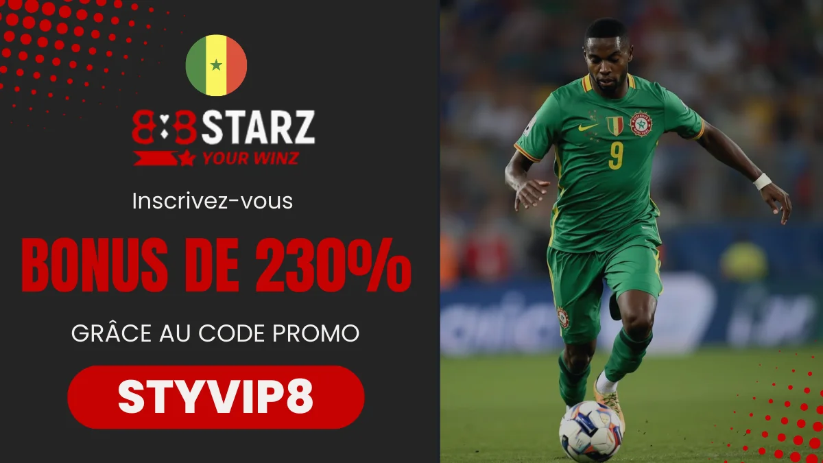 Bonus de bienvenue 888Starz Sénégal