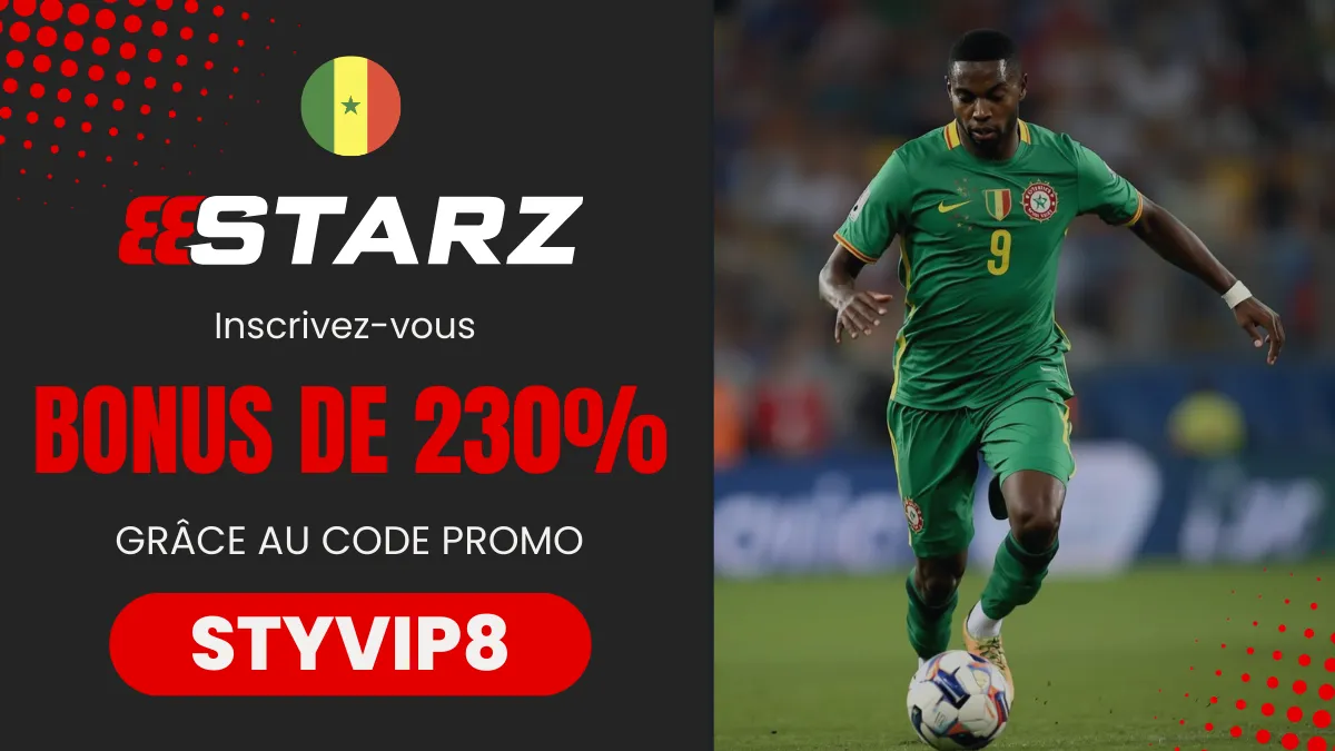 Bonus de bienvenue 888Starz Sénégal