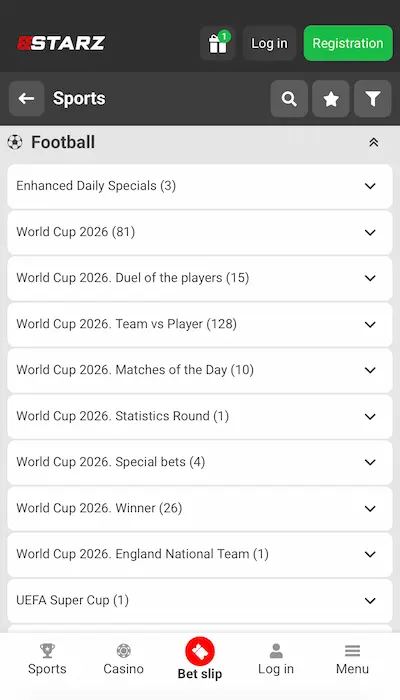 Football 888STARZ Afrique