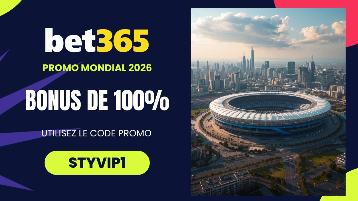 Promotion Coupe du Monde Bet365 Afrique