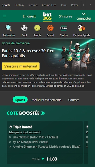 Home Bet365 Afrique