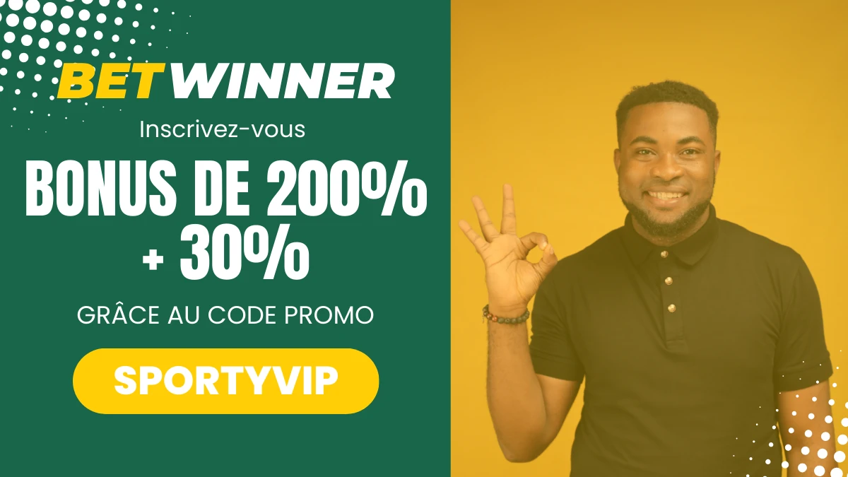 Bonus de bienvenue Betwinner Afrique