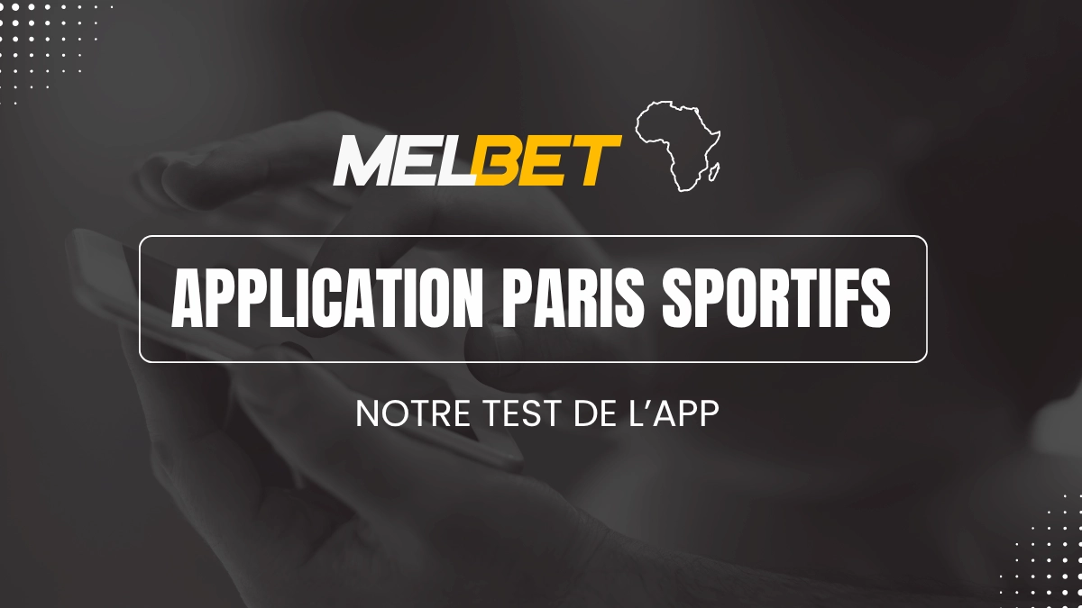 Paris sportifs app Melbet