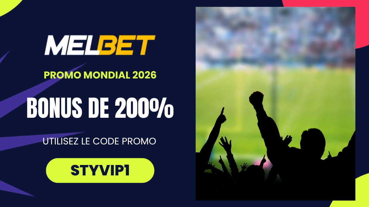 Promotion Coupe du Monde Melbet Afrique