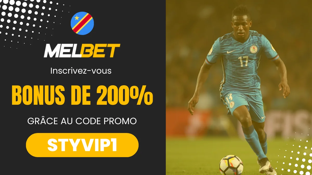 Bonus de bienvenue Melbet RD Congo