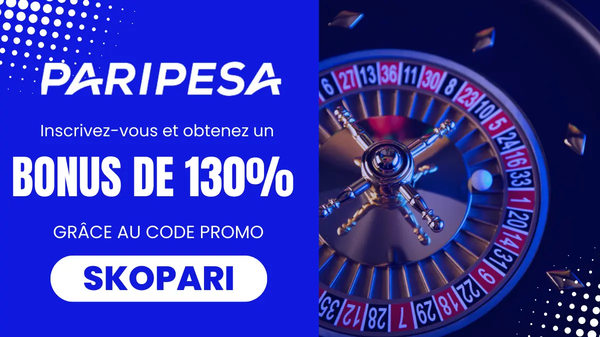Code Promo PariPesa Afrique Casino