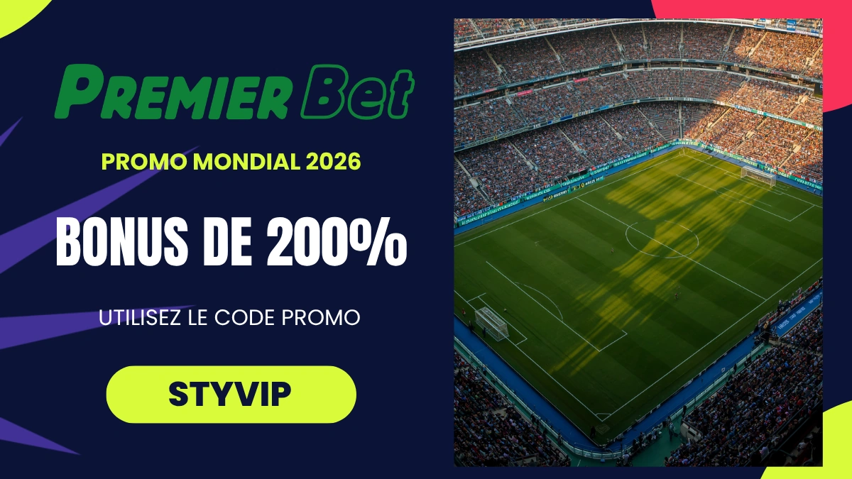 Promotion Coupe du Monde Premier Bet Afrique