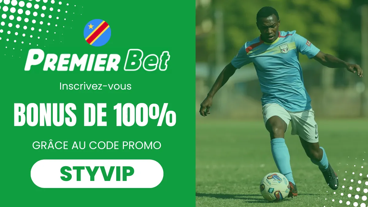 Bonus de bienvenue Premierbet RD Congo