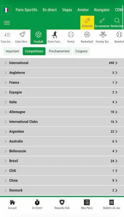Football Premier Bet Afrique