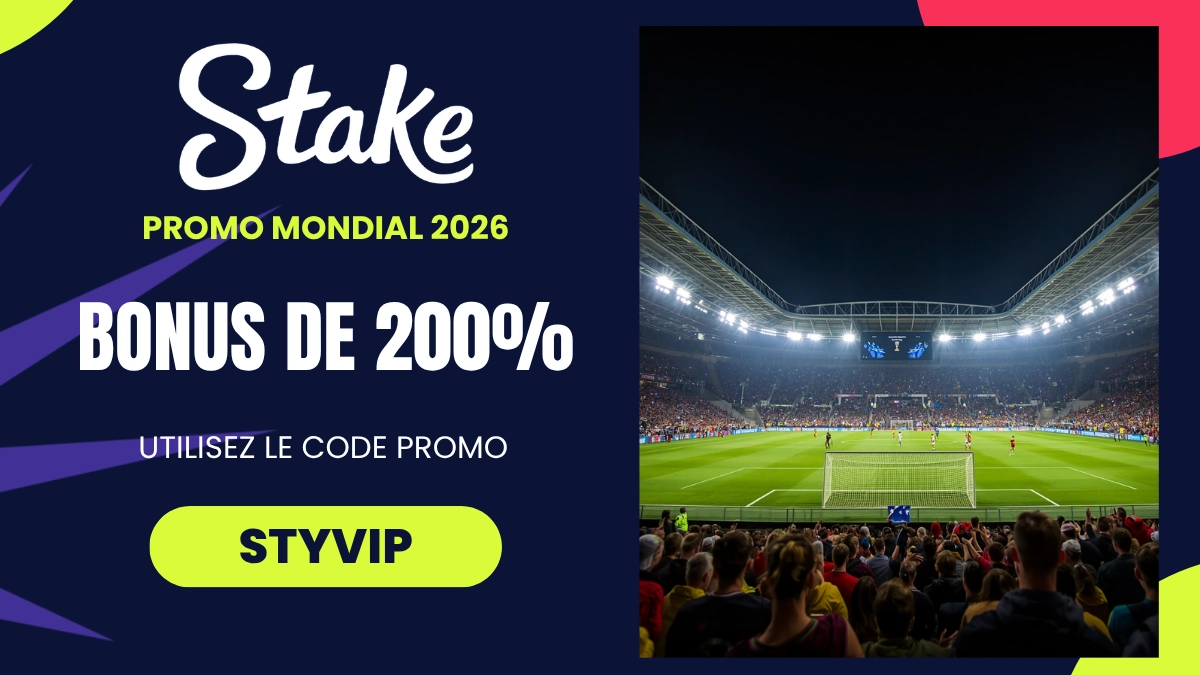 Promotion Coupe du Monde Stake Afrique 