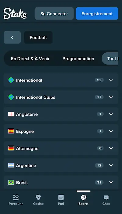 Football Stake Afrique
