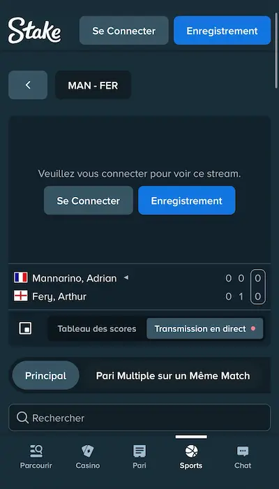 Paris en direct - Stake Live