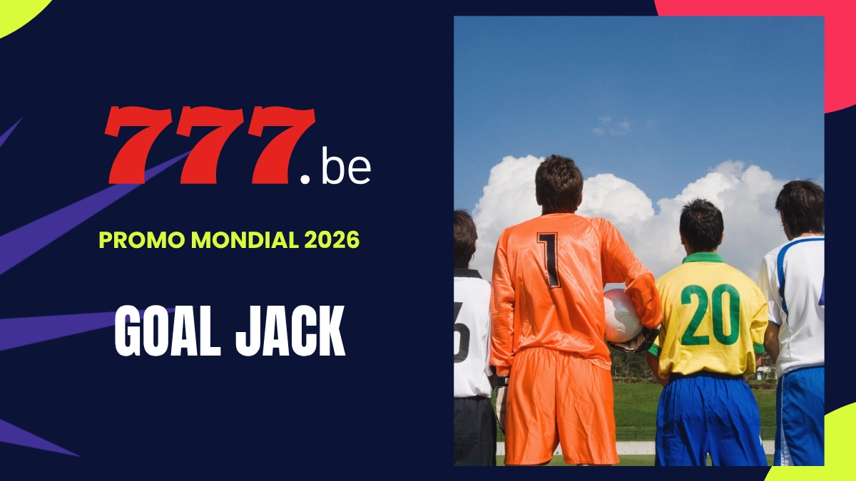 Promotion Coupe du Monde Bet777 - Goal Jack