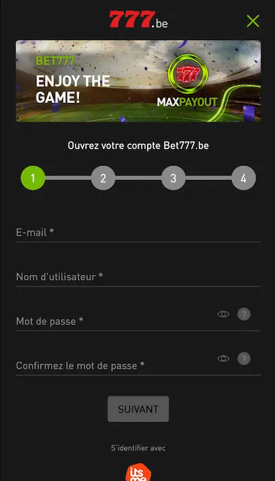 Code Promo Bet777 Belgique - 3