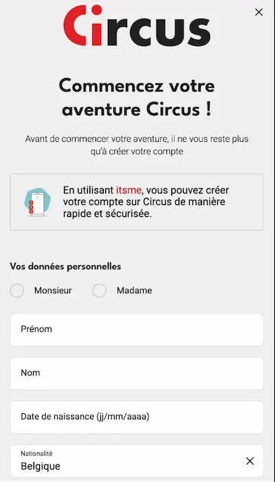 Code Promo Circus Belgique - 3
