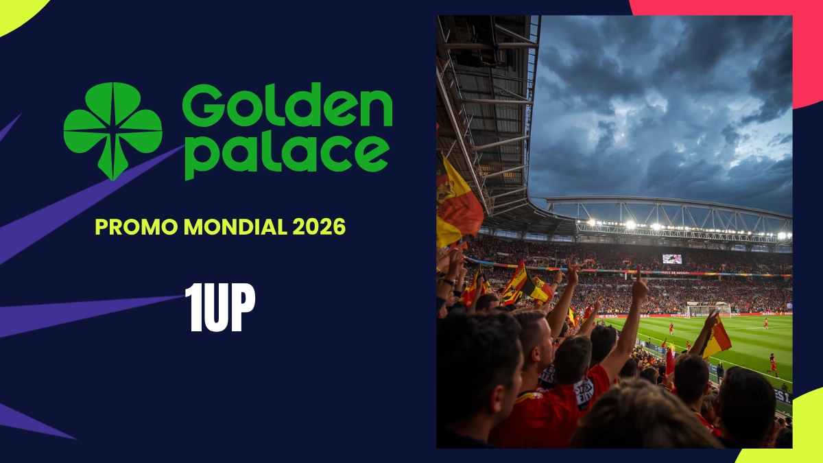 Promotion Coupe du Monde Golden Palace - 1up