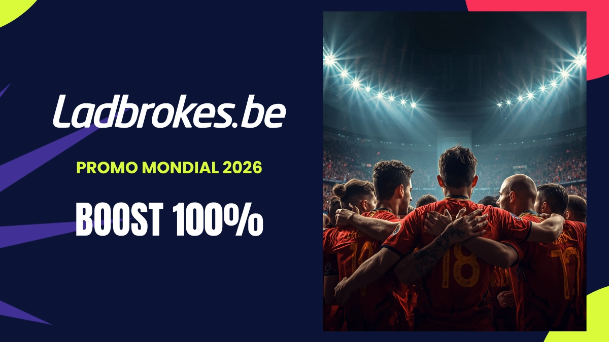 Promotion Coupe du Monde Ladbrokes Belgique