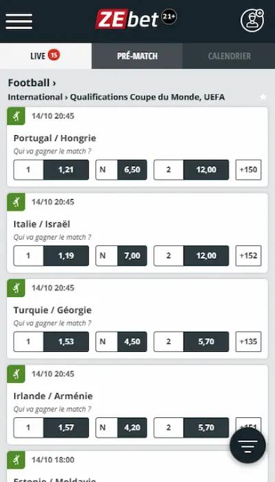 Code Promo ZEbet Belgique - 1