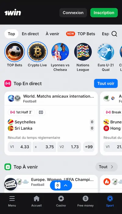 Home 1win