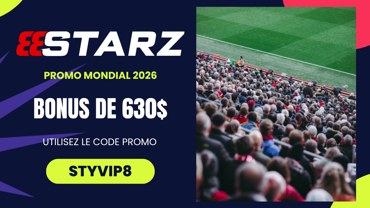 Promotion Coupe du Monde 888Starz Canada