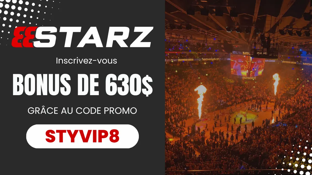888STARZ - Bonus de bienvenue Sport