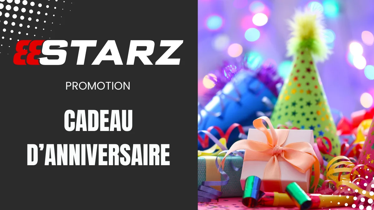 Promotion 888Starz - Cadeau d'anniversaire