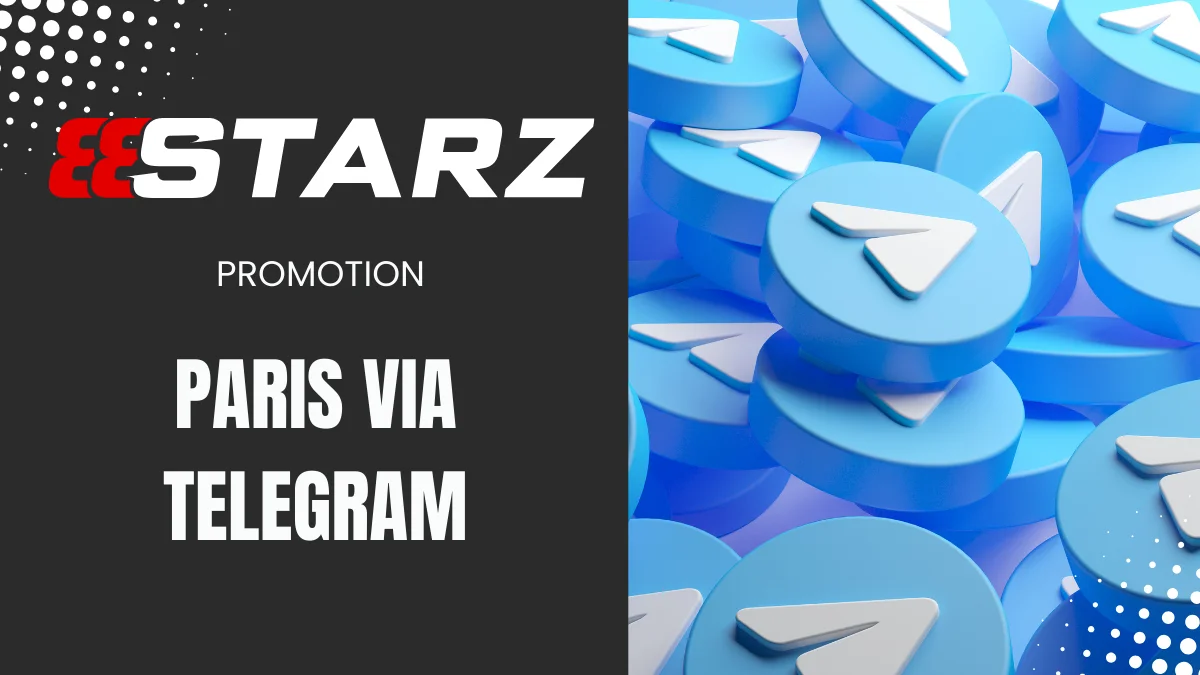 Promotion 888Starz - Paris via Telegram