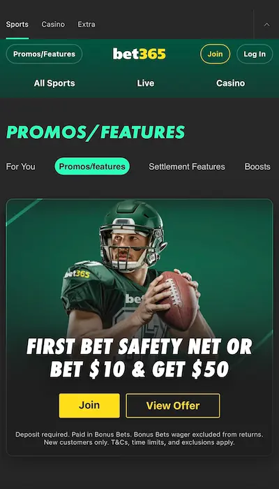 Promotion Bet365 Canada