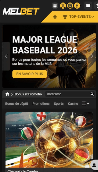 Promotions Melbet Canada