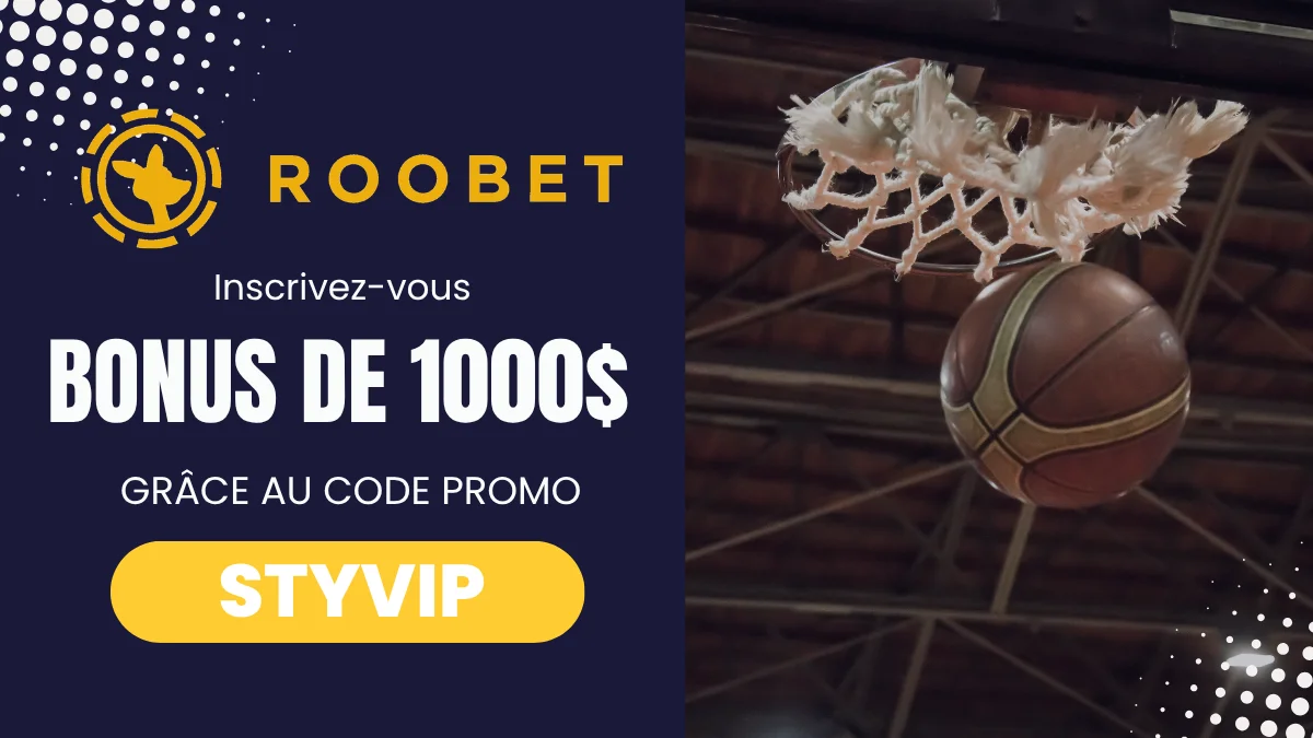 Roobet - Bonus de bienvenue Sport