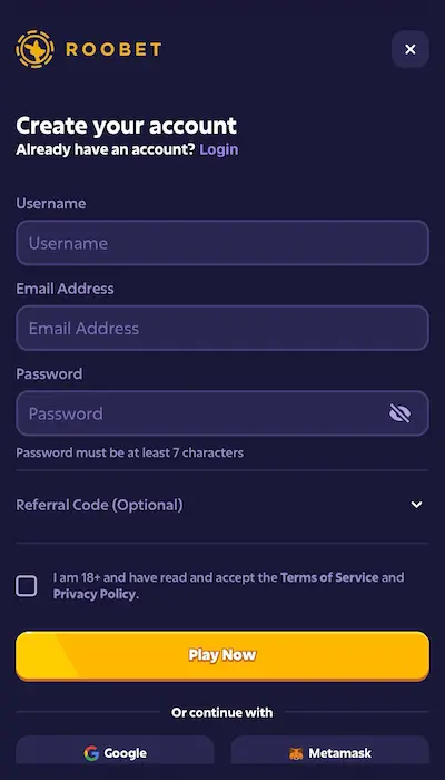 Bonus Roobet Casino Canada - 2