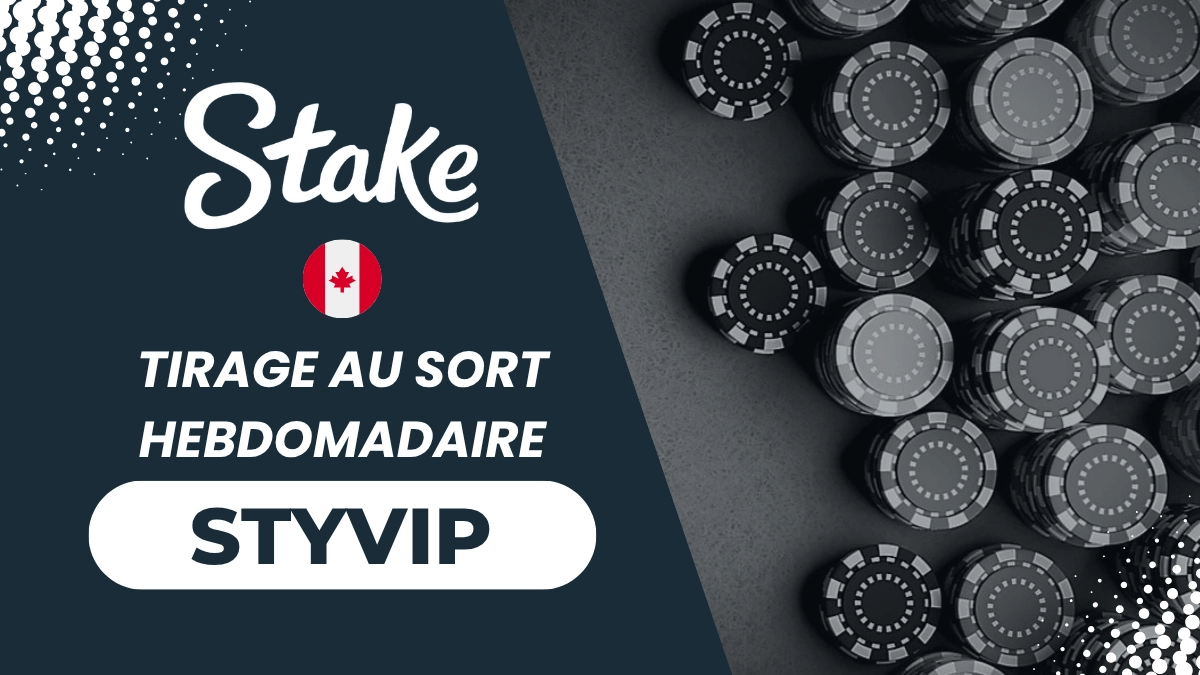 Promotion Stake Casino - Tirage au sort hebdomadaire