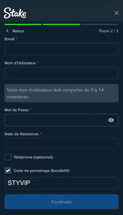 Inscription Stake Canada - 4